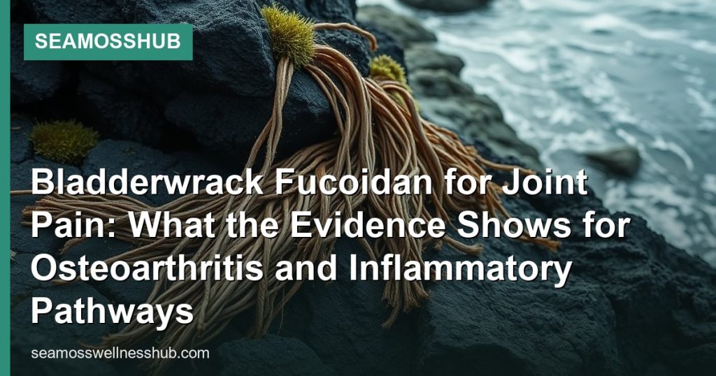 Bladderwrack Fucoidan for Joint Pain: What the Evidence Shows for Osteoarthritis and Inflammatory Pathways - SeaMossHub
