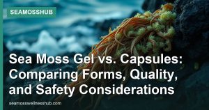 Sea Moss Gel vs. Capsules: Comparing Forms, Quality, and Safety Considerations