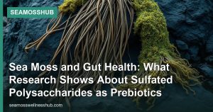 Sea Moss and Gut Health: What Research Shows About Sulfated Polysaccharides as Prebiotics