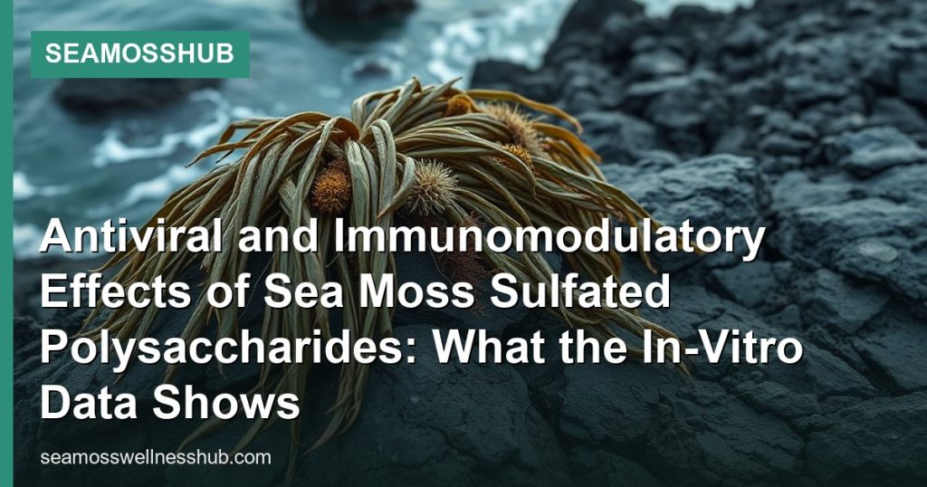 Antiviral and Immunomodulatory Effects of Sea Moss Sulfated Polysaccharides: What the In-Vitro Data Shows - SeaMossHub