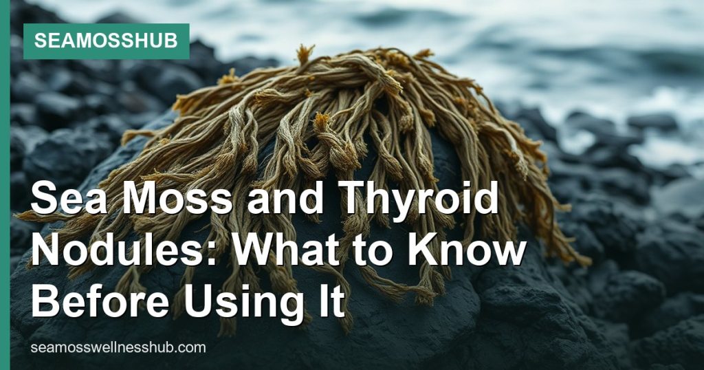 Sea Moss and Thyroid Nodules: What to Know Before Using It - SeaMossHub