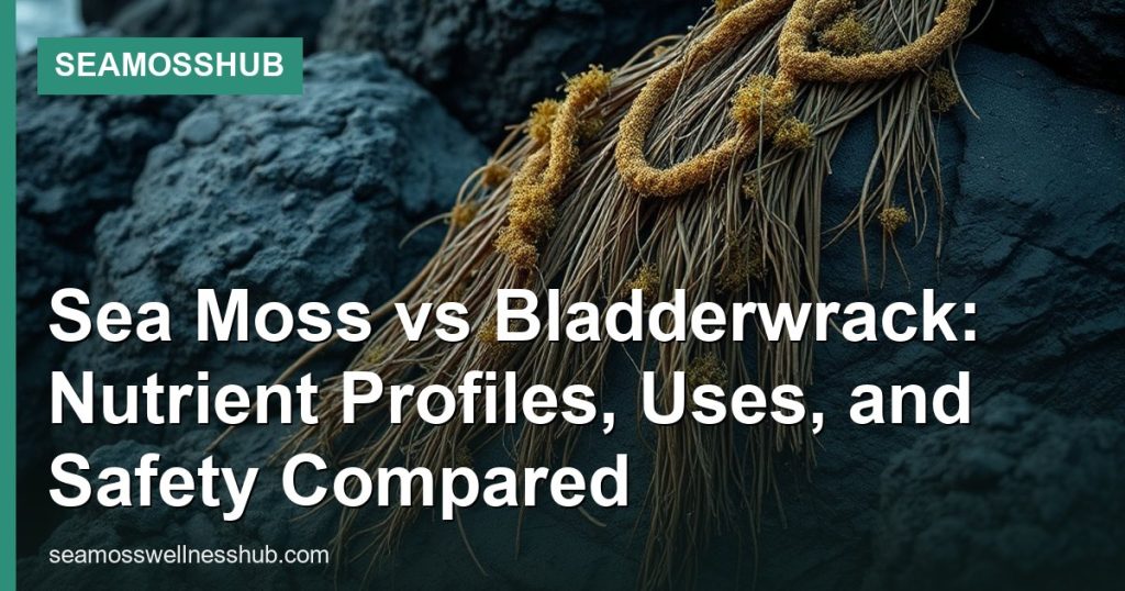 Sea Moss vs Bladderwrack: Nutrient Profiles, Uses, and Safety Compared - SeaMossHub