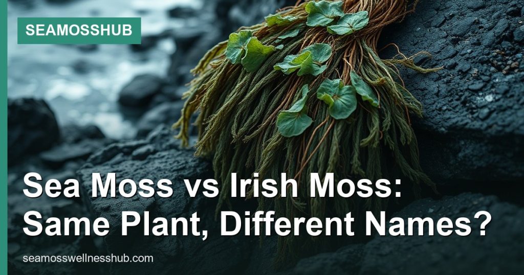 Sea Moss vs Irish Moss: Same Plant, Different Names? - SeaMossHub