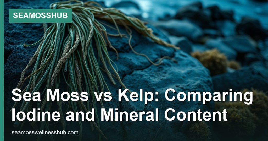 Sea Moss vs Kelp: Comparing Iodine and Mineral Content - SeaMossHub