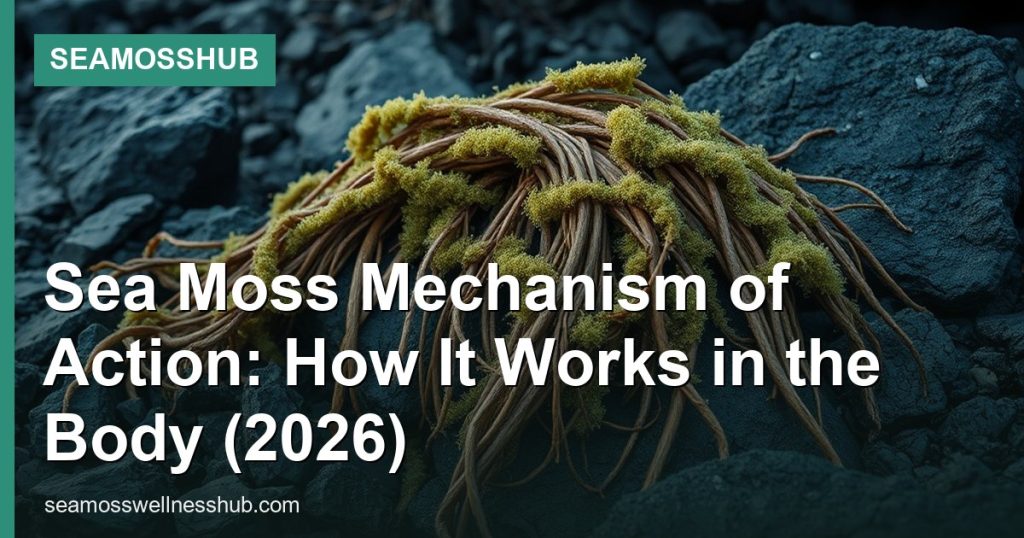 Sea Moss Mechanism of Action: How It Works in the Body (2026) - SeaMossHub
