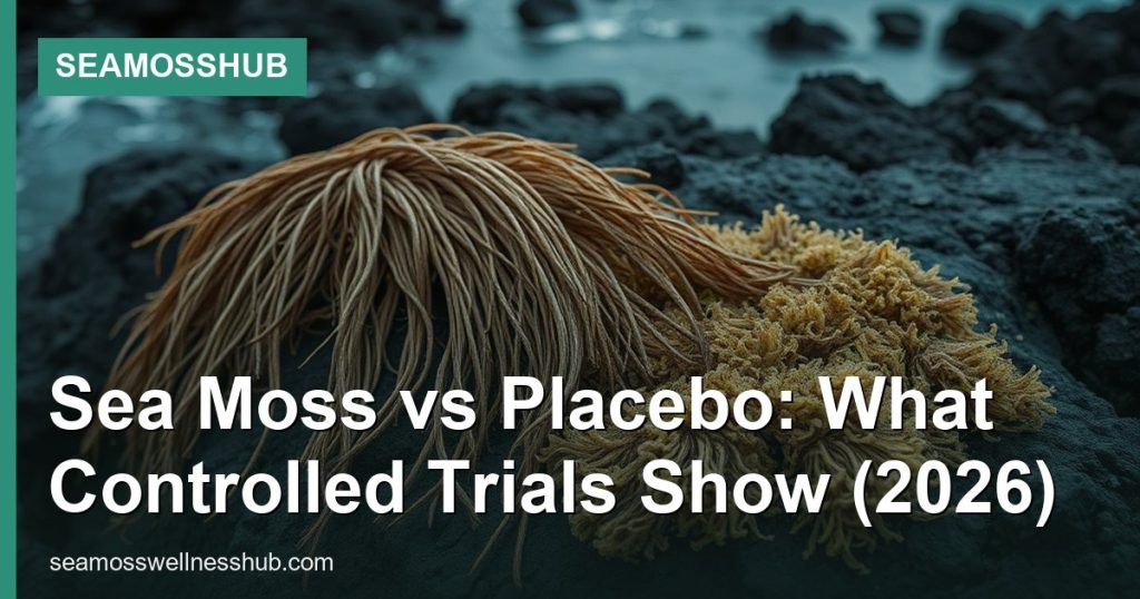 Sea Moss vs Placebo: What Controlled Trials Show (2026) - SeaMossHub